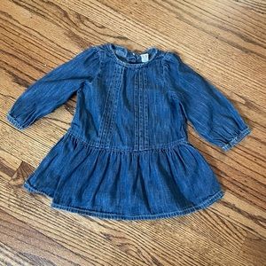 Baby Gap Soft Baby Denim Dress, 12 Months